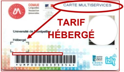 carte tarif heberge